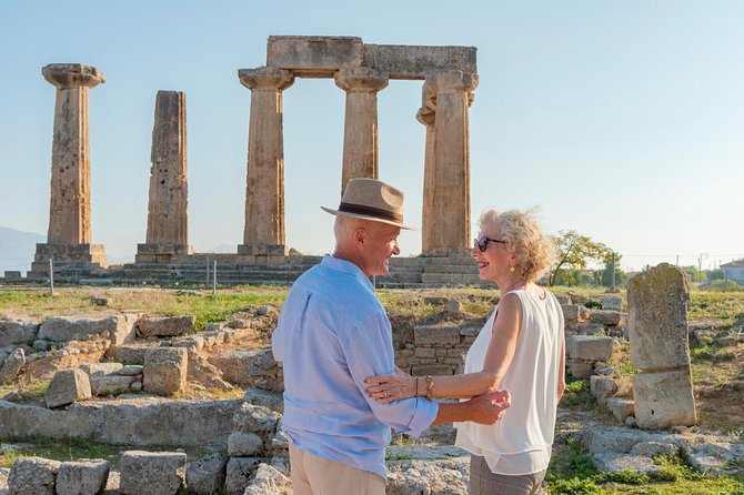 PELOPONNESE HIGHLIGHTS PRIVATE: Corinth Mycenae Nafplio Epidaurus - Mycenae’s Lion Gate and the Throne Room Moment