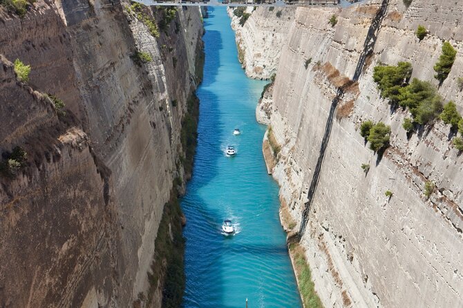 Private Luxury Biblical Tour: Apostle Paul’s Footsteps – Corinth - Isthmus of Corinth and the Diolkos: understanding the route Paul traveled around