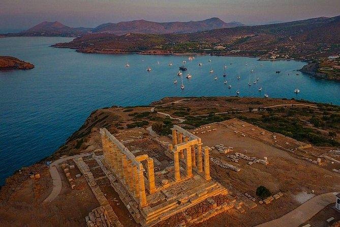 Private Sunset Tour of Cape Sounion, Temple of Poseidon & Athens Riviera - Temple of Poseidon at sunset, skip-the-line convenience plus a full hour