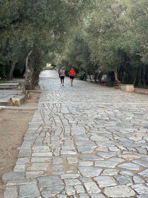 Running Through The History Of Athens with personal trainer - Panathenaic Stadium finish: where your training turns into a memory