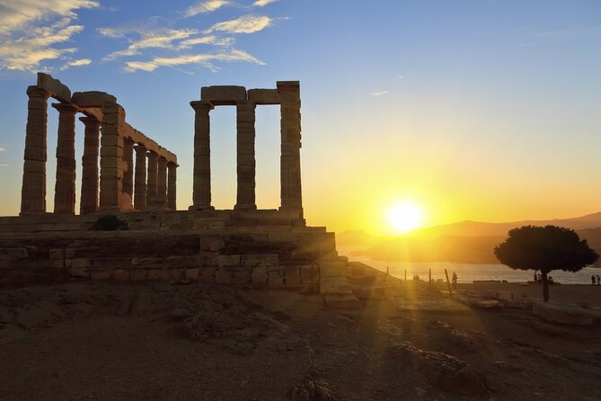 Sounio Sea Kayak Tour to the Temple of Poseidon full program - Stop 1: Temple of Poseidon, Seen Like a Real Sailor Would