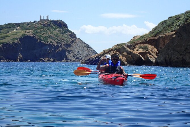 Sounio Sea Kayak Tour to the Temple of Poseidon full program - Stop 3: Sounio Beach Launch Base for Snacks and Lunch