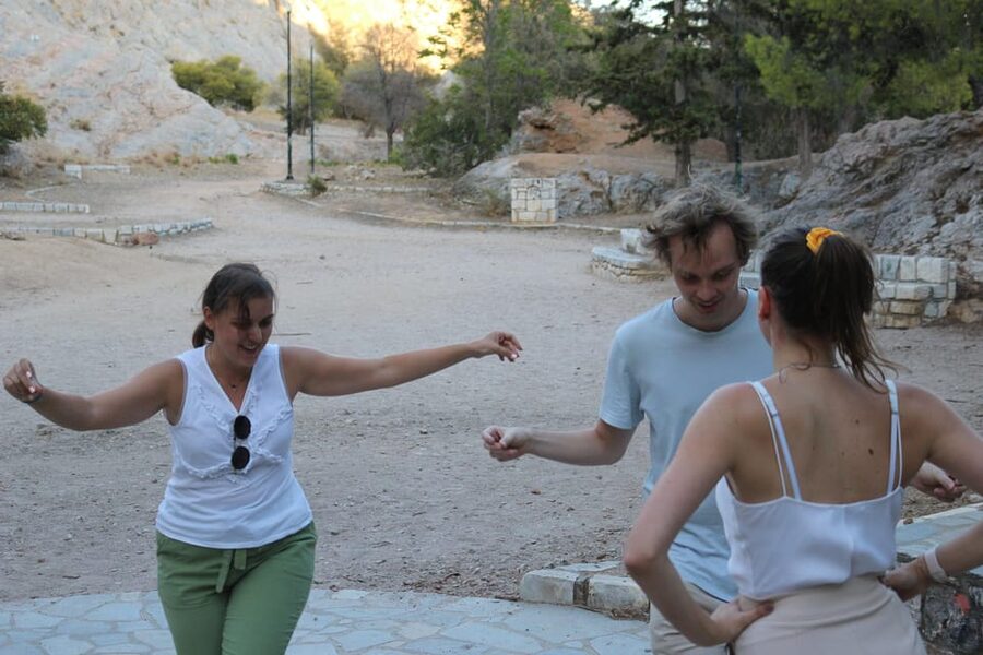 Steps to tradition: Greek traditional dances in Athens - Learning traditional Greek dances, step by step, hand-in-hand