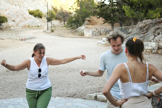 Steps to tradition: Greek traditional dances in Athens - Meeting Tania at the Philopappos Hill entrance, by the buses