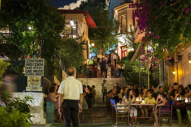 Traditional Greek Show in Plaka with Dinner - The Guided Stroll Through Plaka’s Old Streets Before Dinner