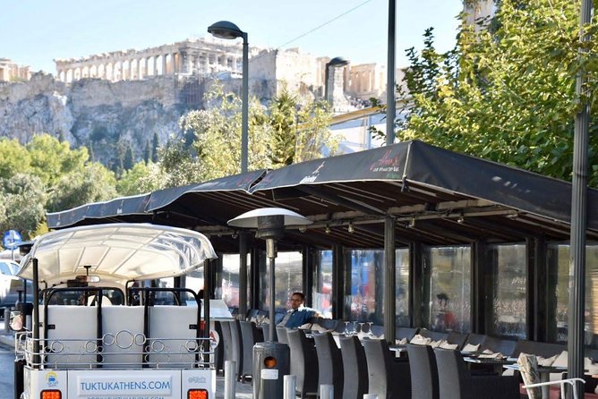 TukTuk Athens Private Evening / Afternoon Complete Tour - City Center & Old Town - Agios Dionysios Areopagitis Church, then the big sports and empire landmarks