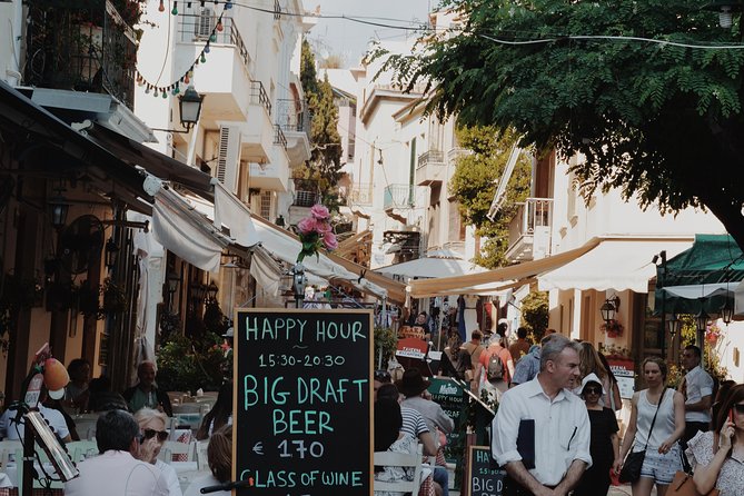 Unexpected Athens Orientation Tour - Stop 5: Monastiraki, antique streets, Hadrian’s Library area, and an underground surprise